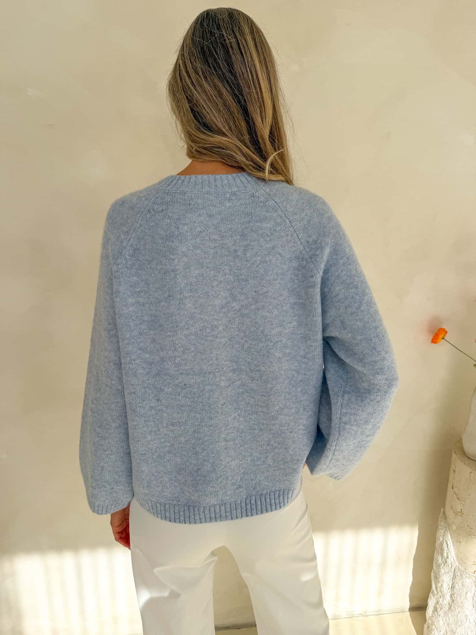 April Knit - Powder Blue - Image 4