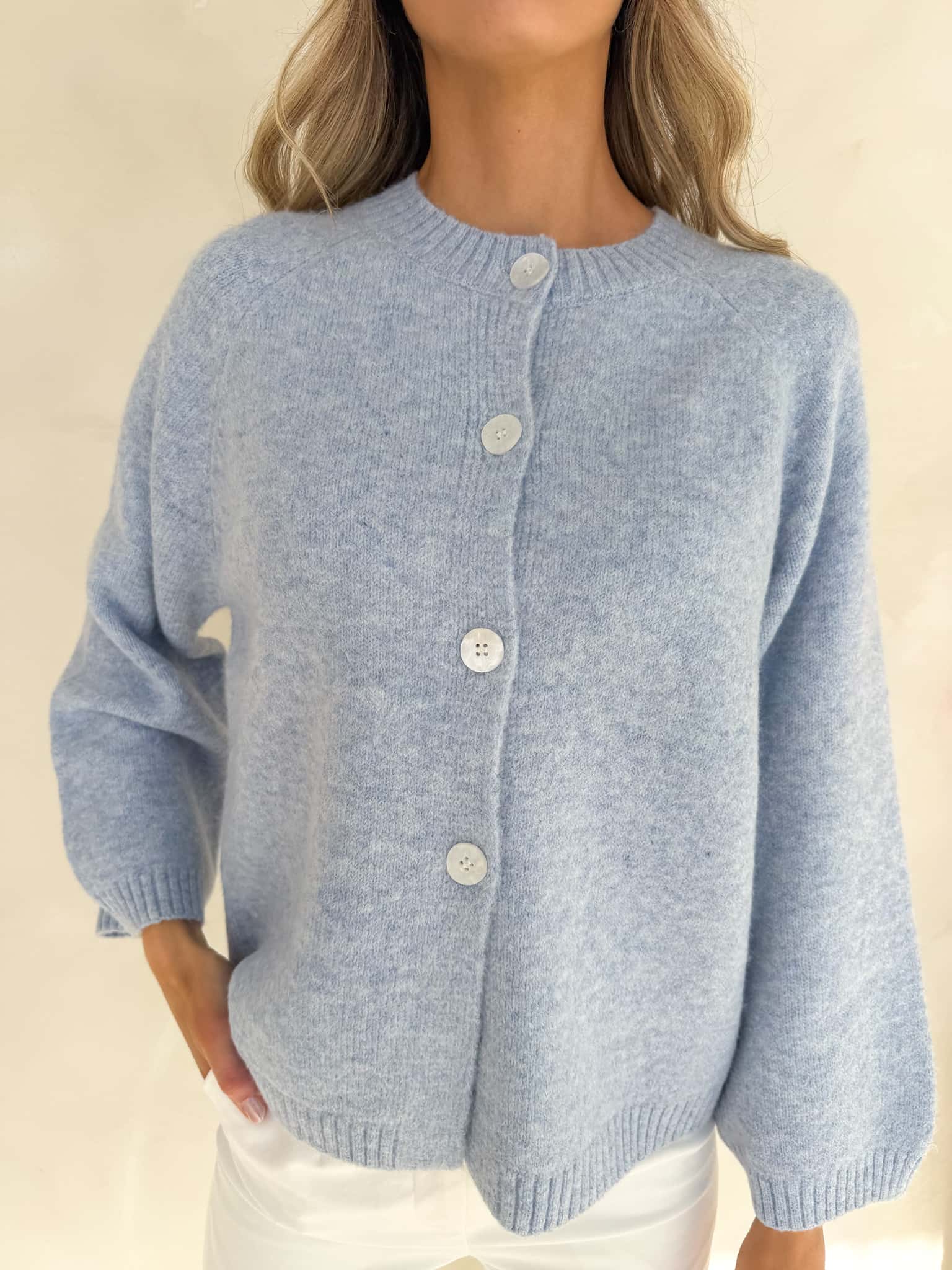 April Knit - Powder Blue - Image 6