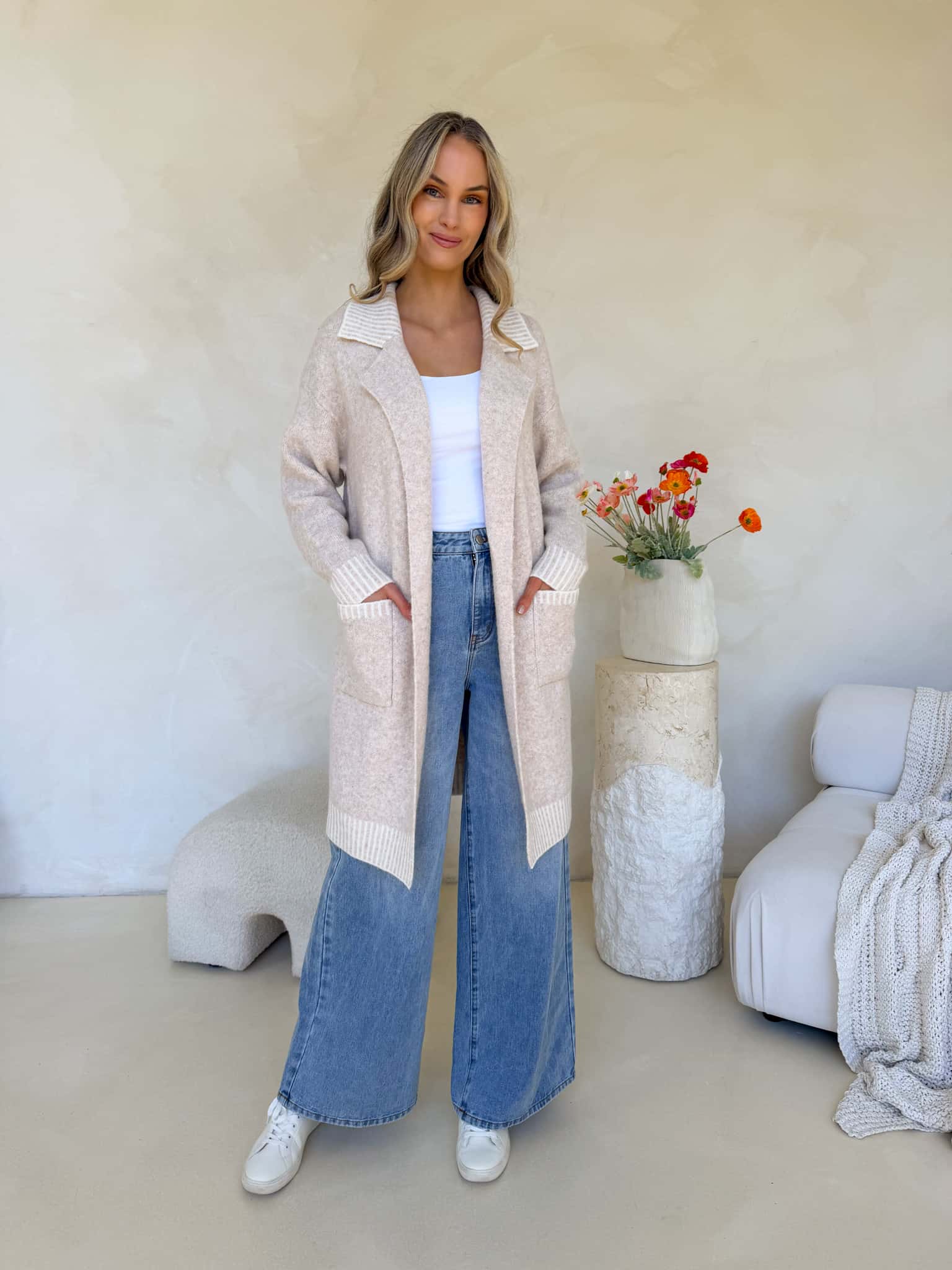 Belle Cardi - Cream Marle - Image 4