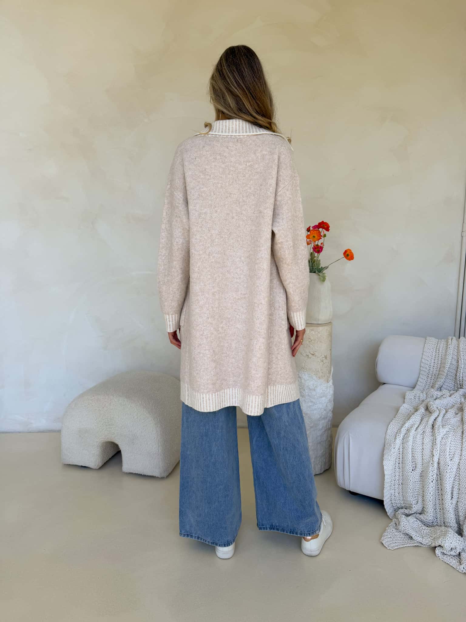 Belle Cardi - Cream Marle - Image 6