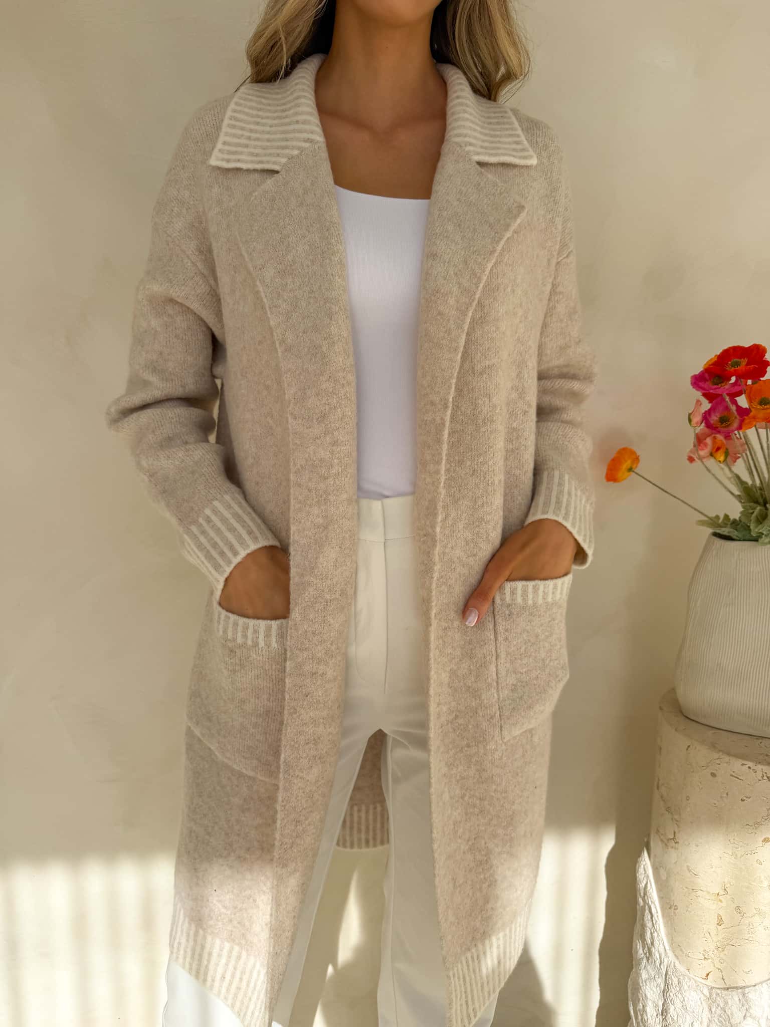 Belle Cardi - Cream Marle - Image 7