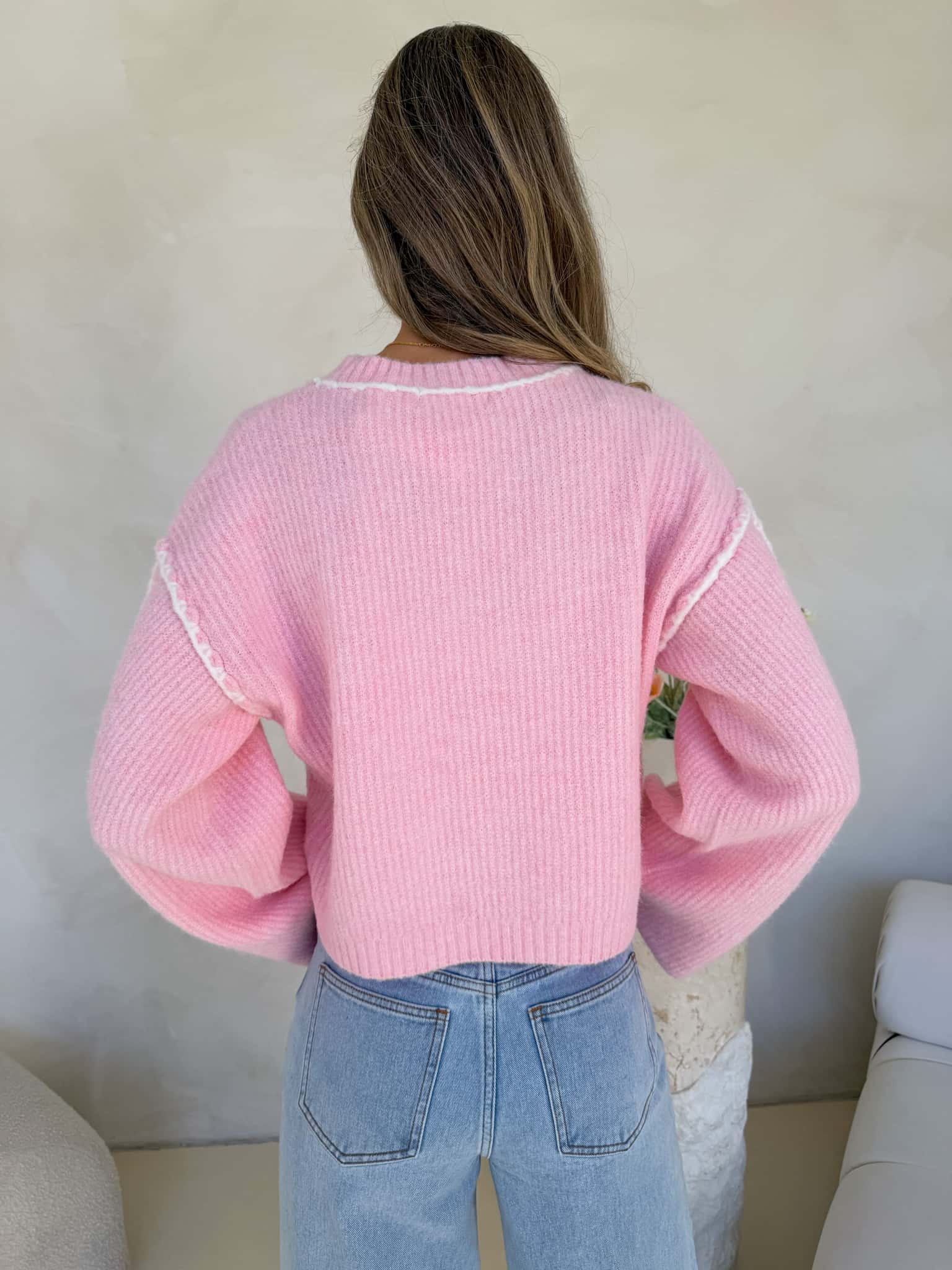 Della Knit - Pink - Image 6