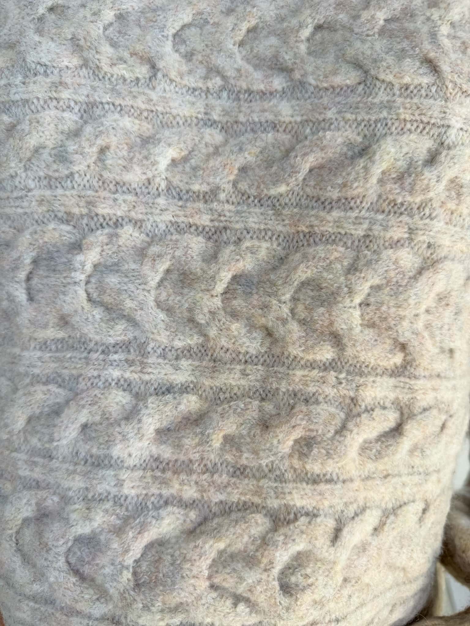 Heidi Knit - Natural with Multi Fleck - Image 10