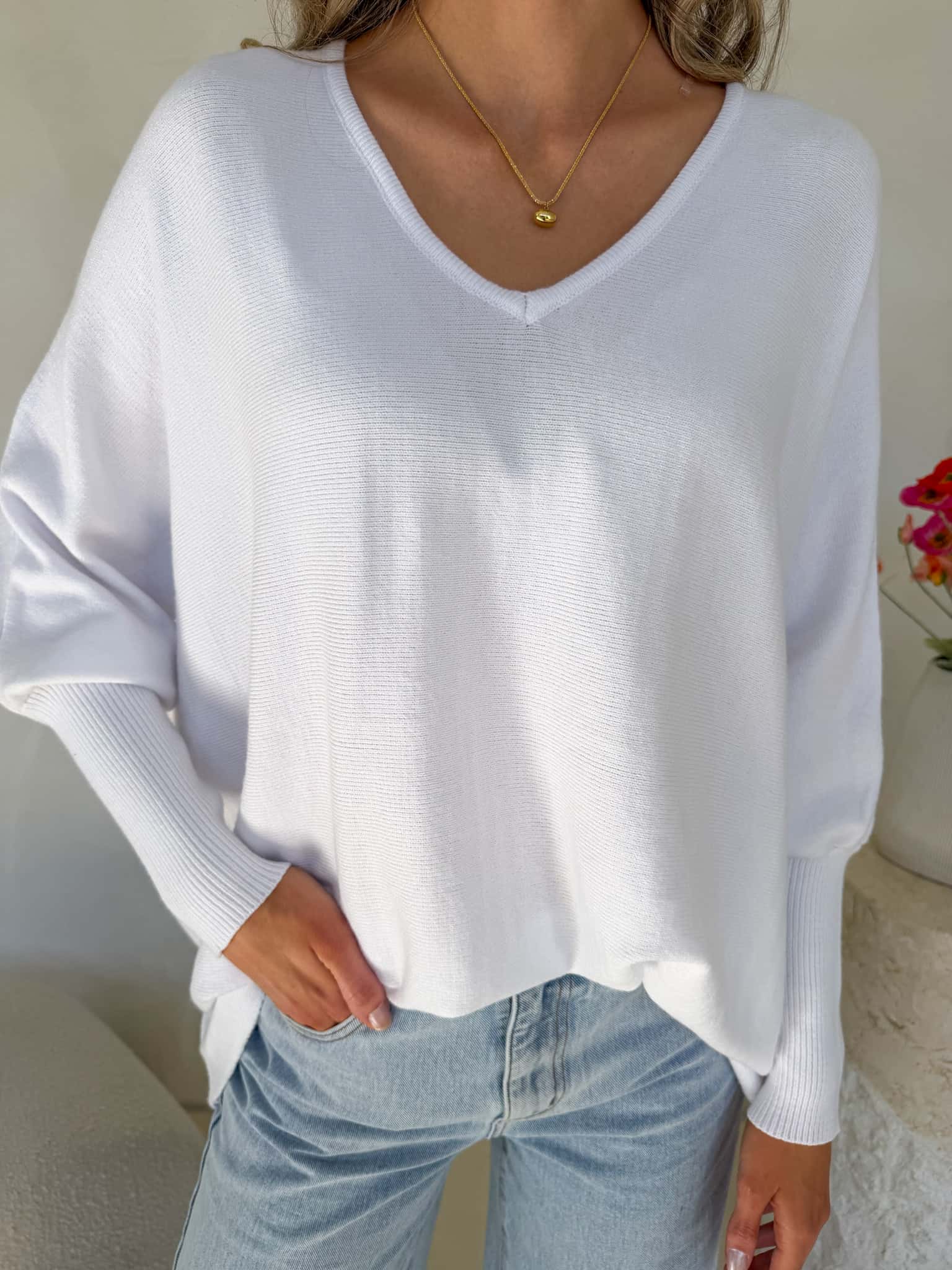 Kennedy Knit - White - Image 10