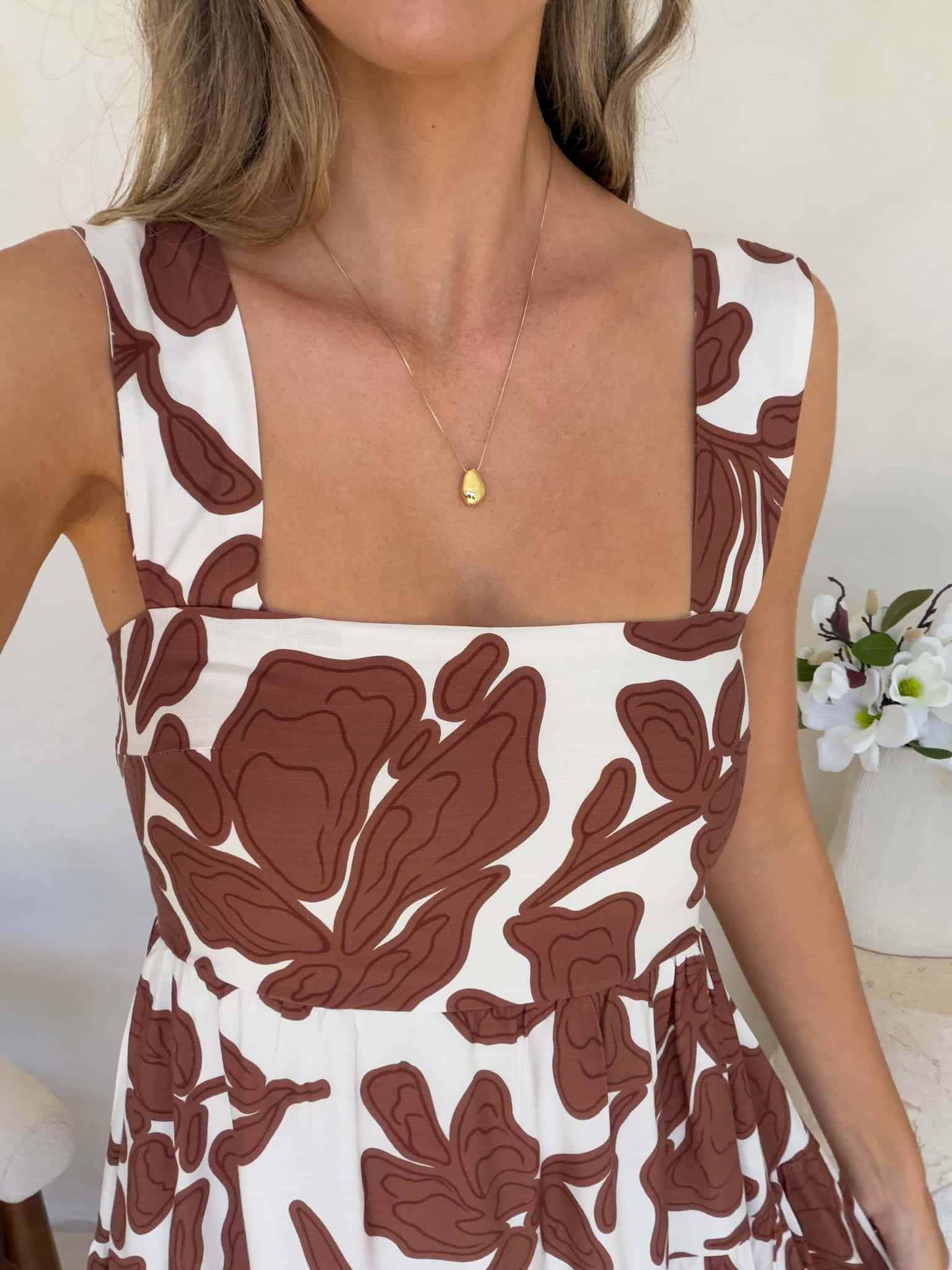 Mara Dress - Clove Print - Image 8