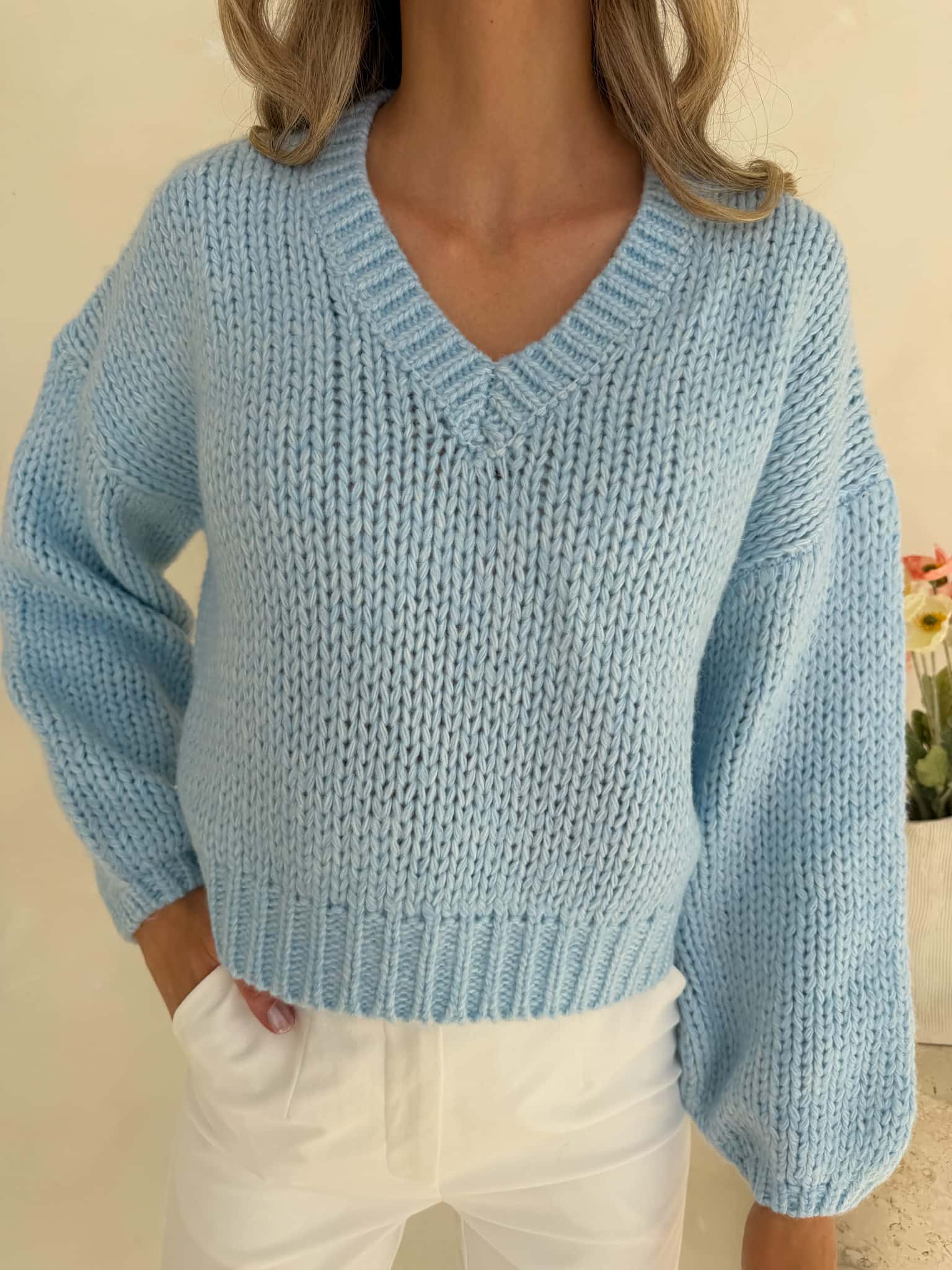 Molly Knit - Ice Blue - Image 2