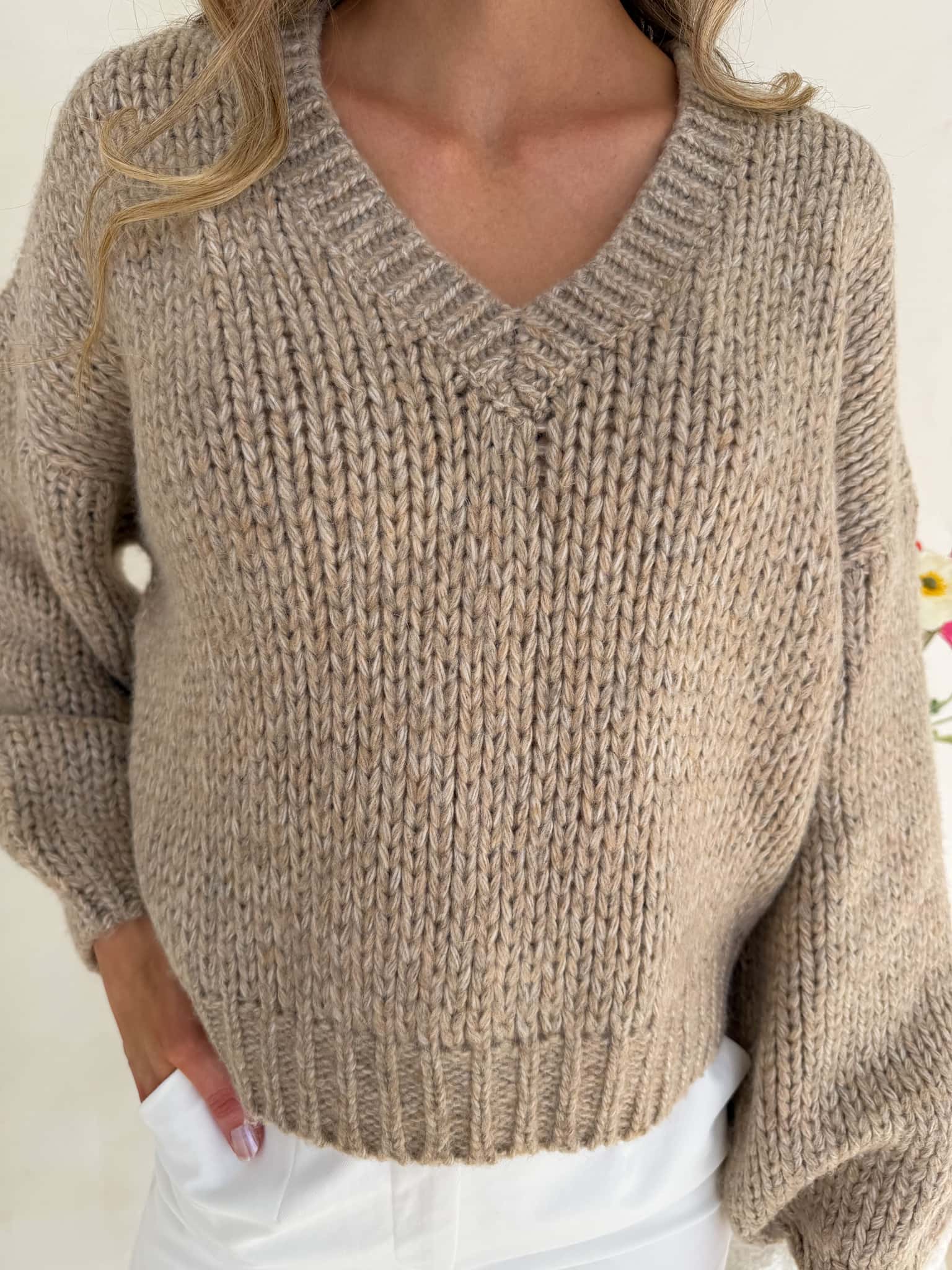 Molly Knit - Taupe - Image 4