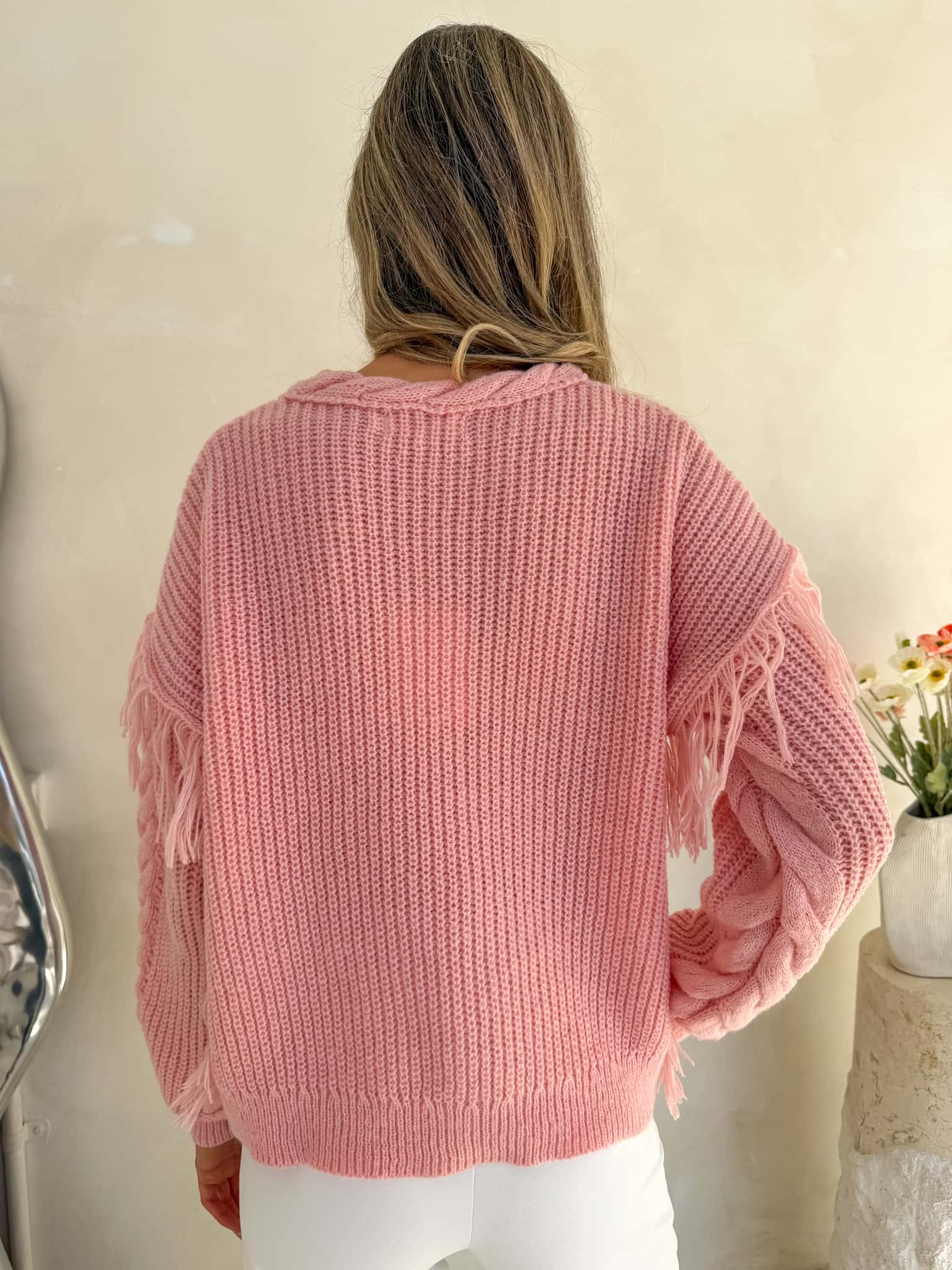 Saskia Knit - Pink - Image 4