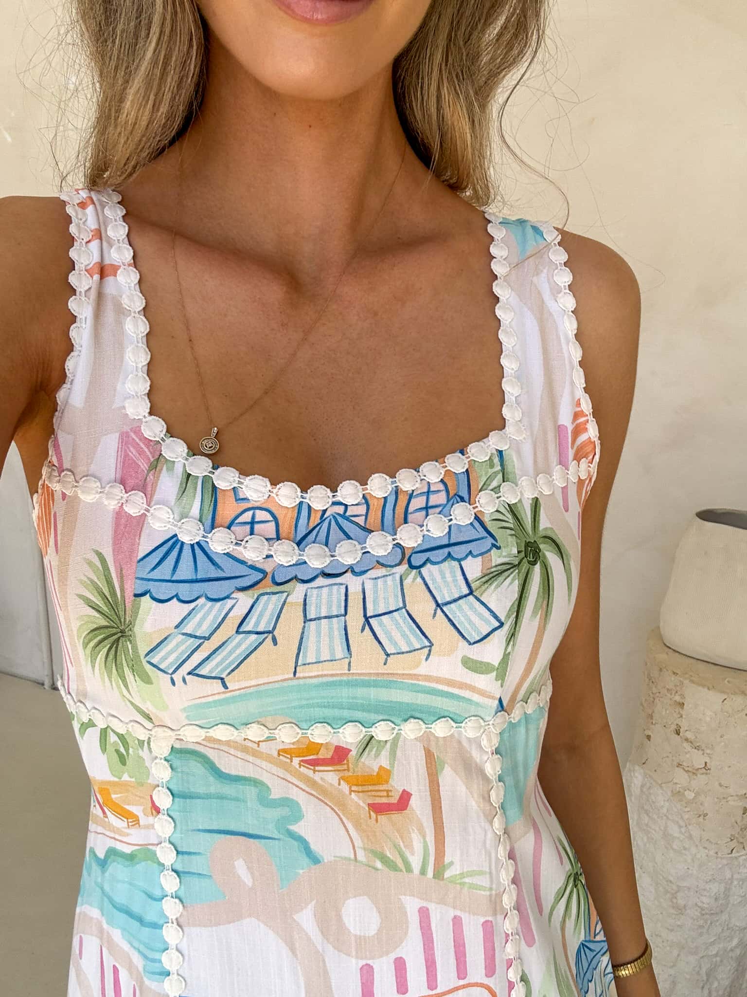 Stella Dress - Holiday Print