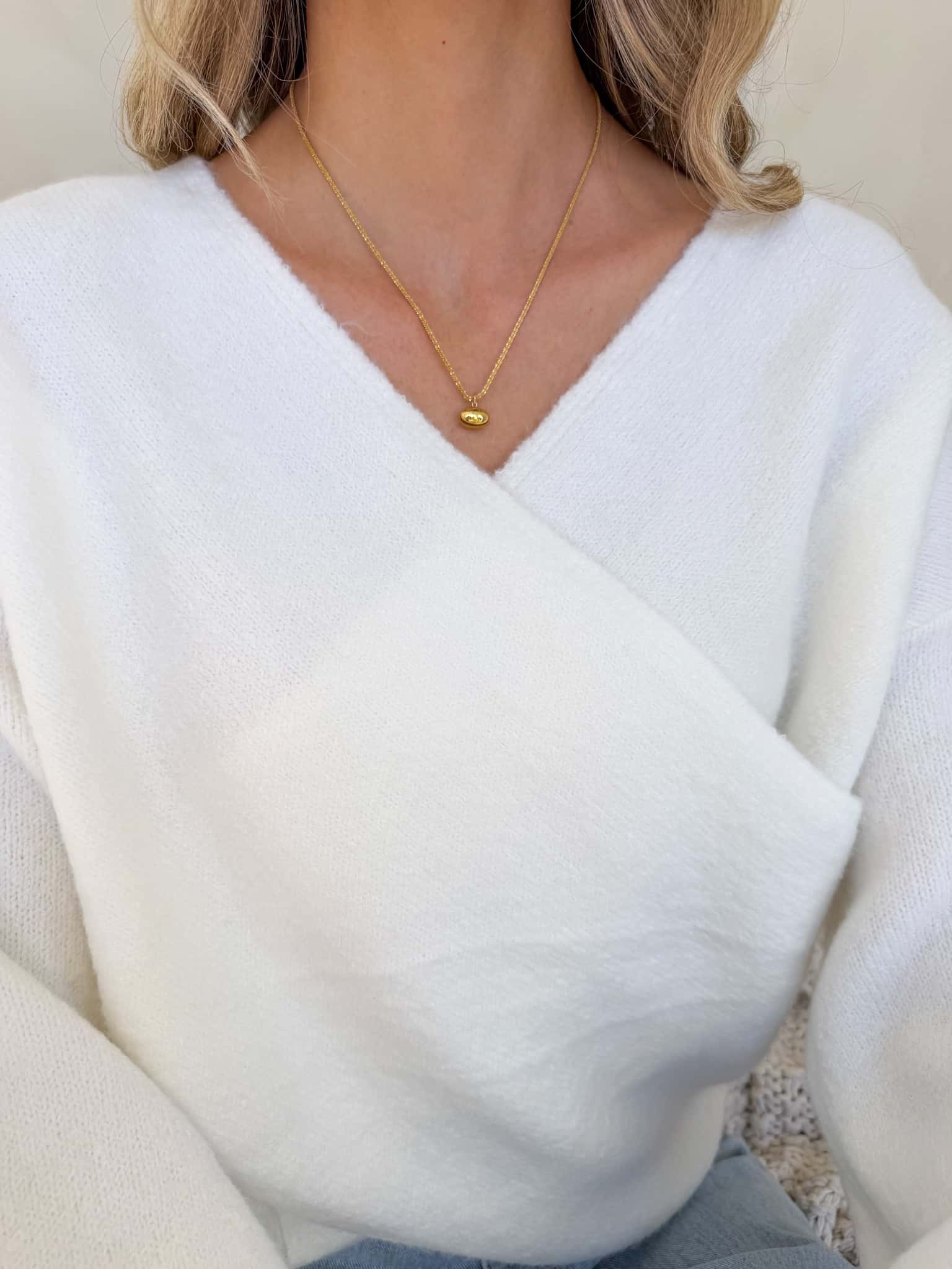 Talia Knit - White - Image 6