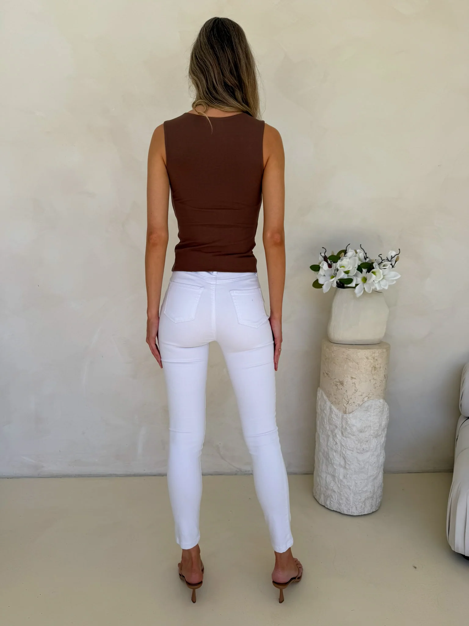Theresa Tank - Chocolate - Image 7