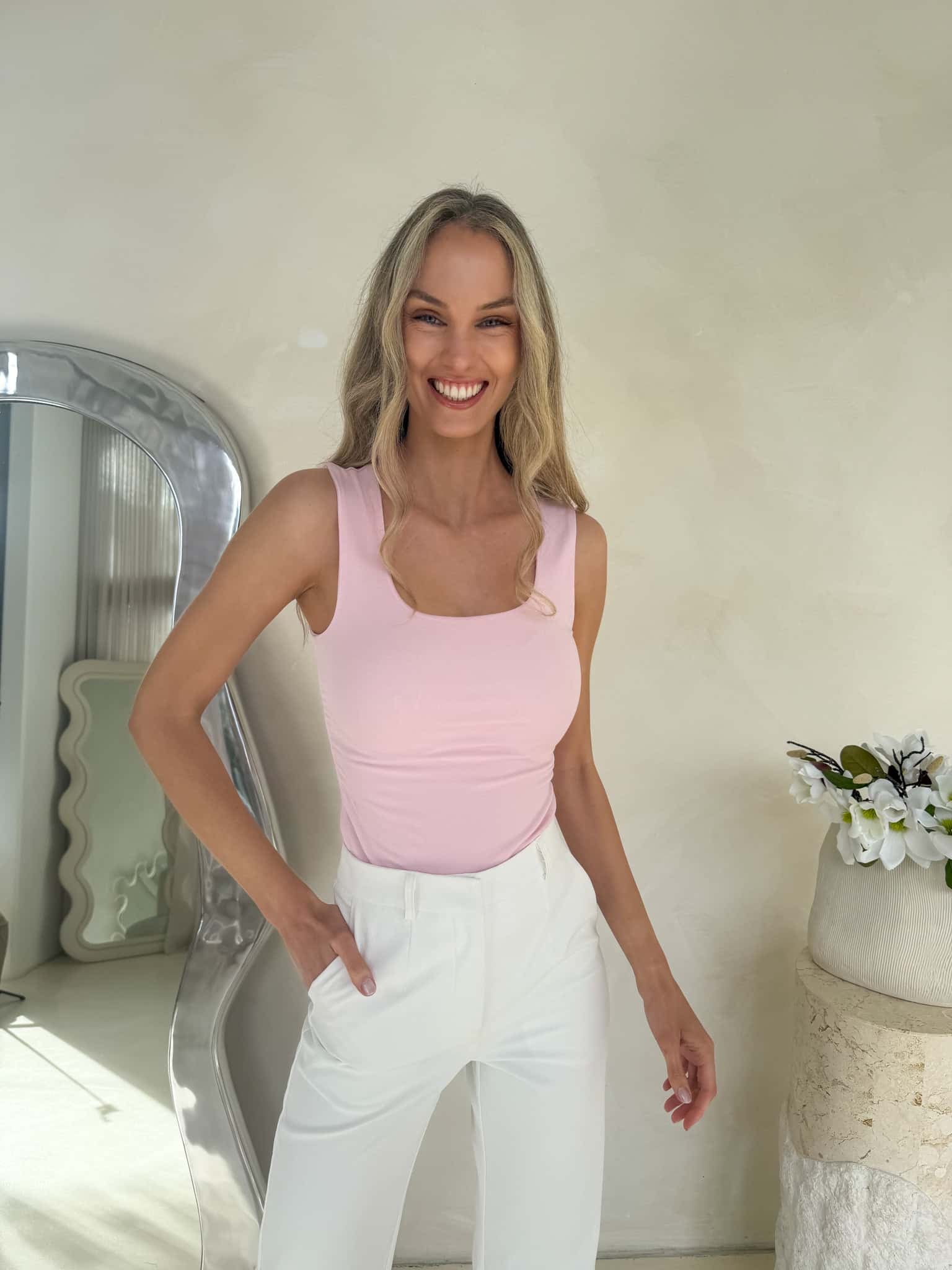 Theresa Top - Light Pink - Image 6
