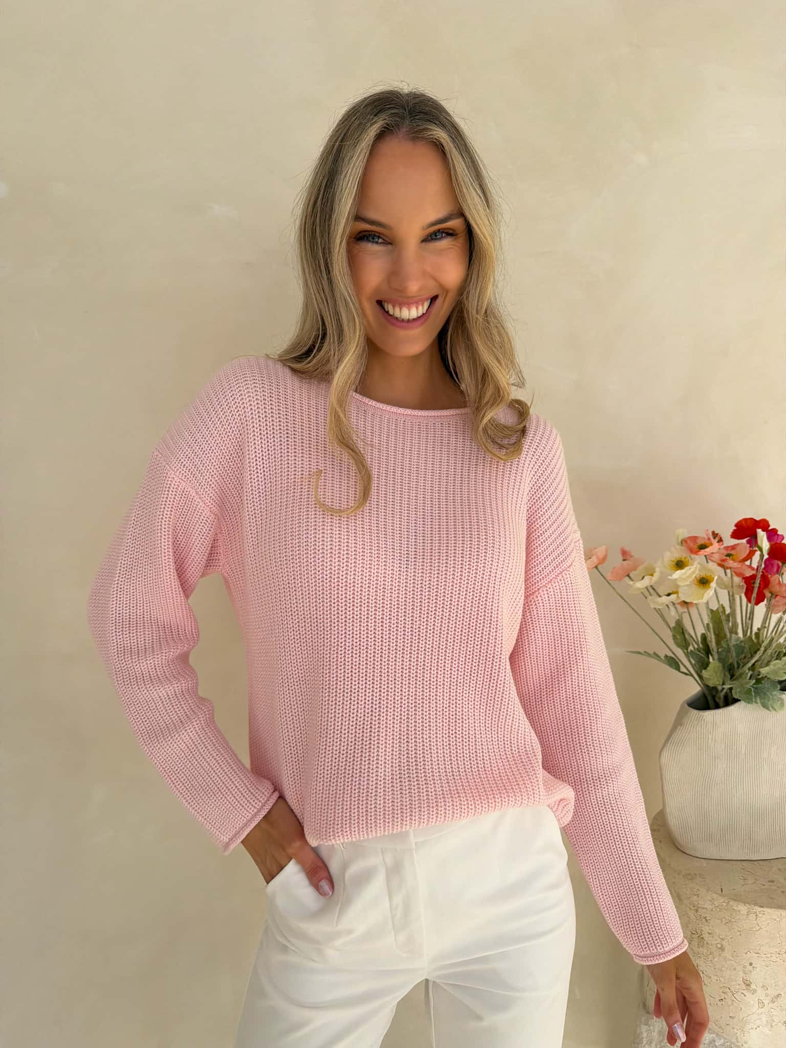 Tilly Knit - Light Pink - Image 3