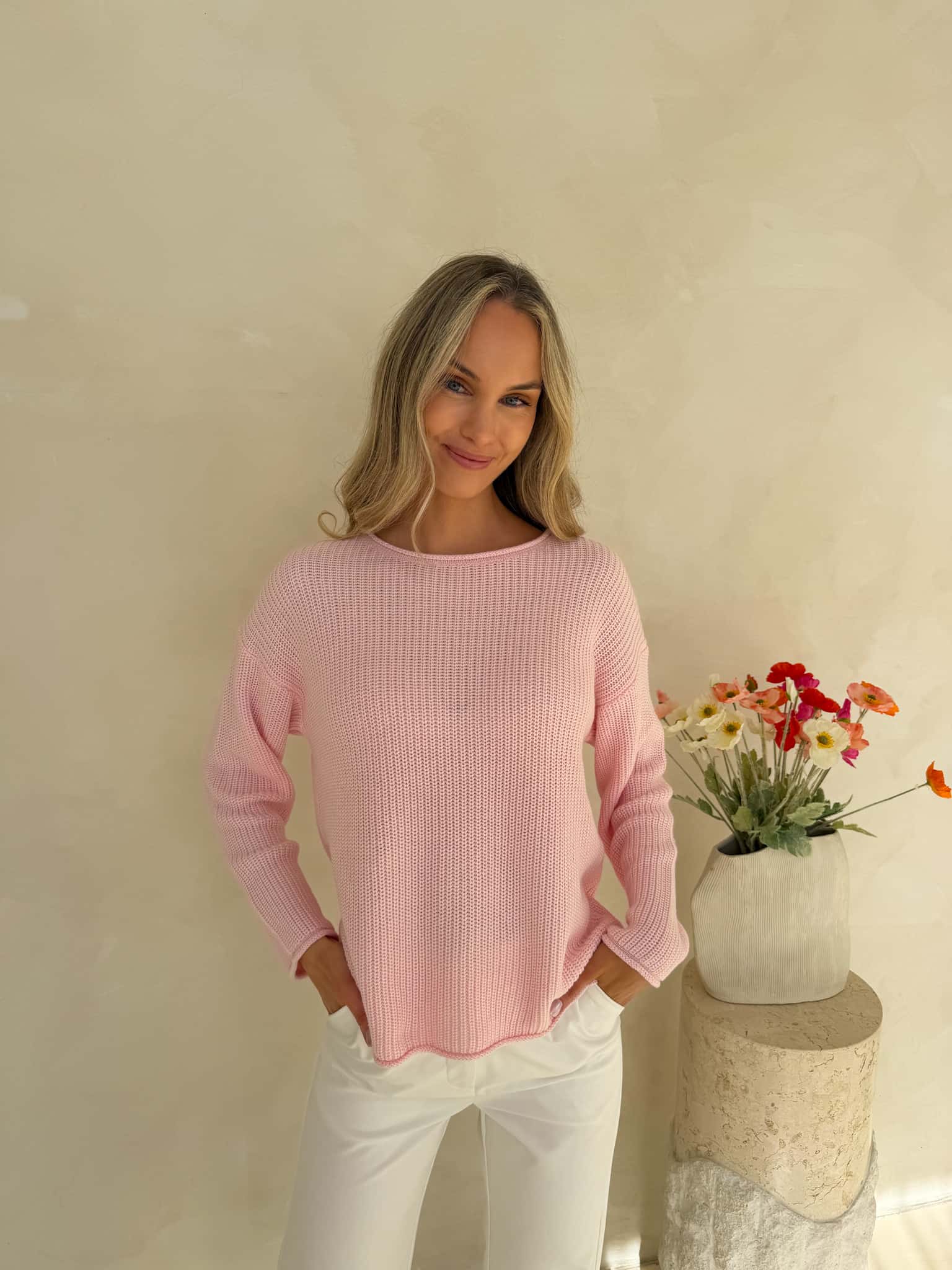 Tilly Knit - Light Pink - Image 5