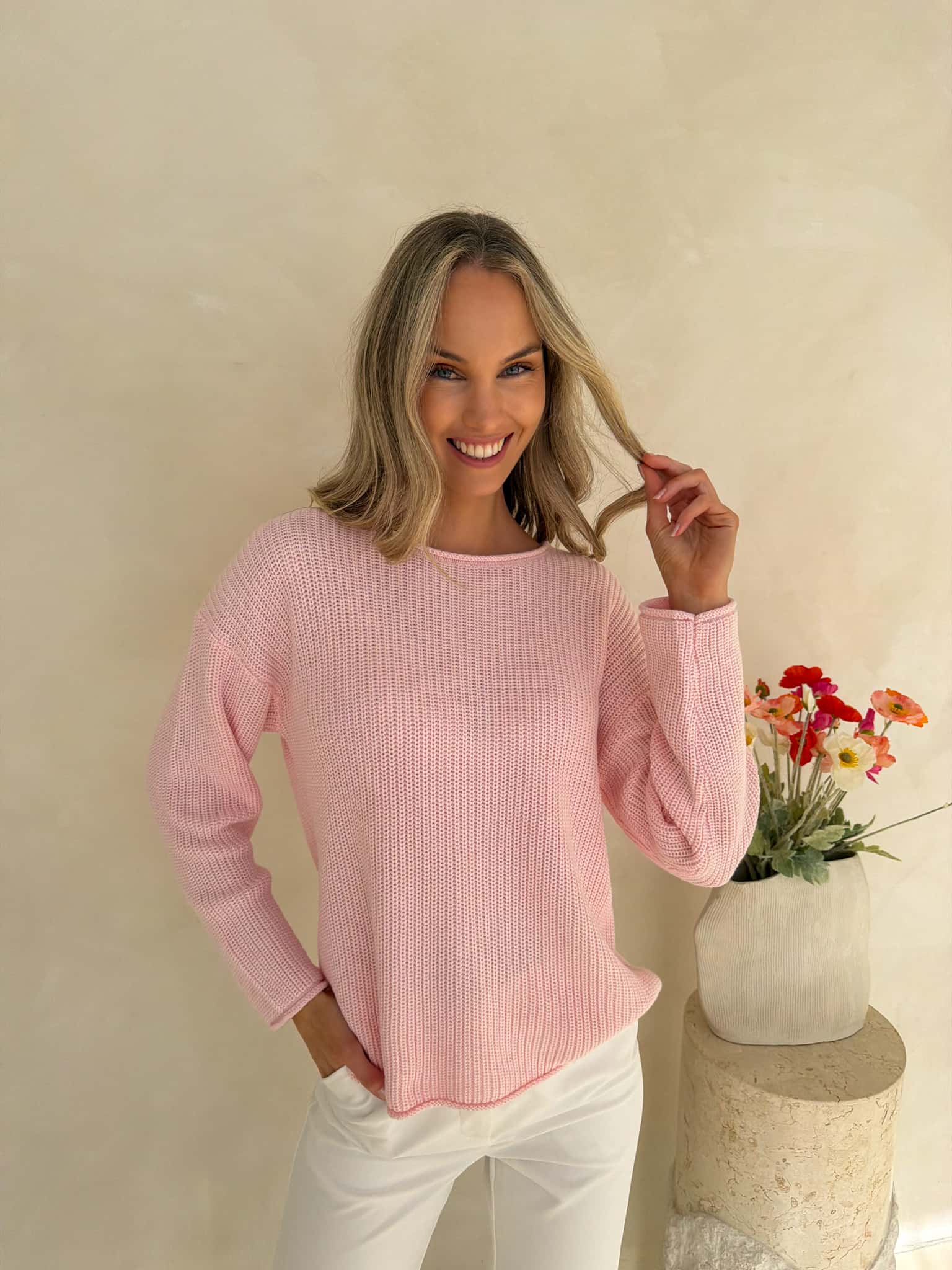 Tilly Knit - Light Pink - Image 6