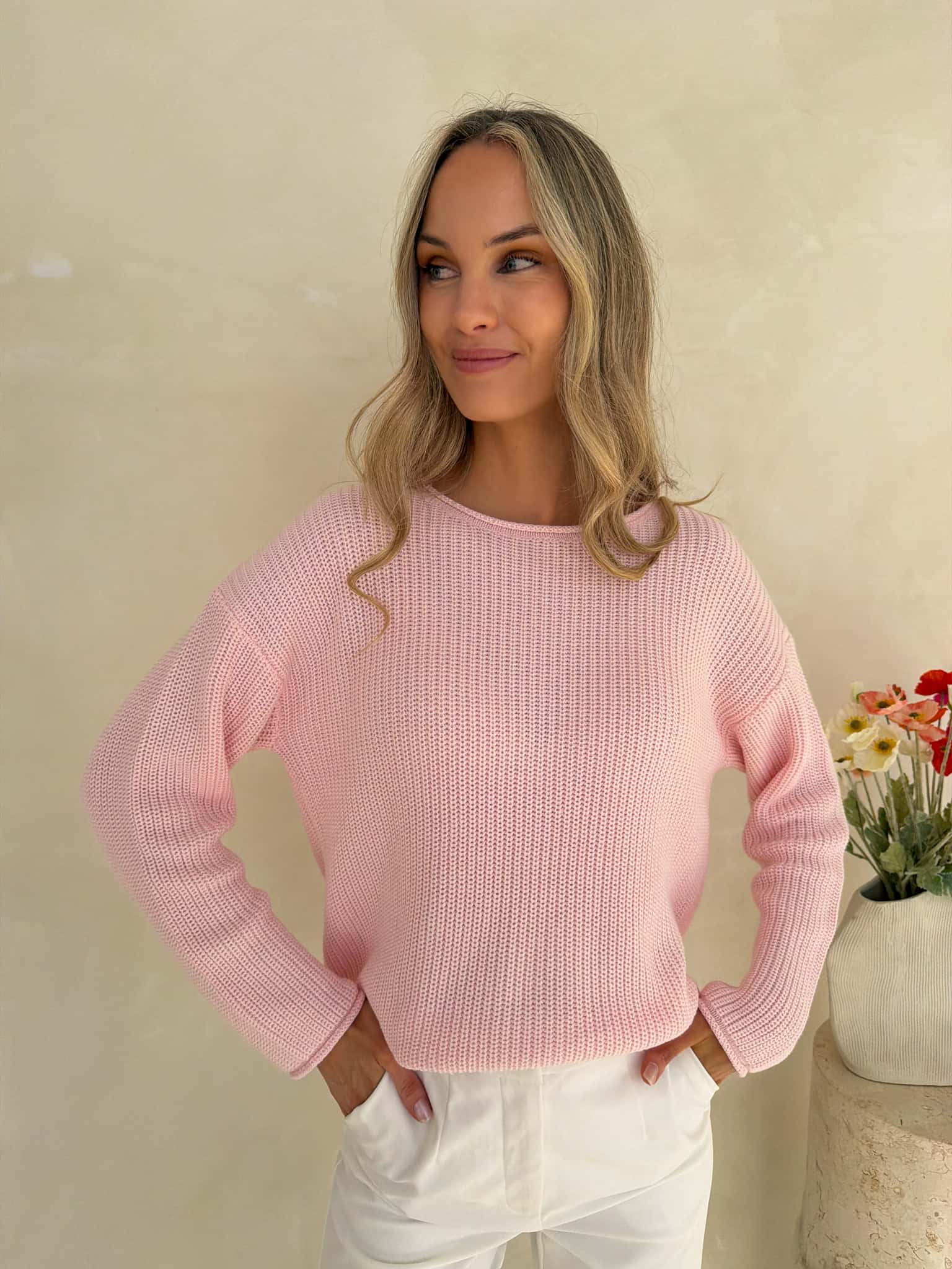 Tilly Knit - Light Pink - Image 7
