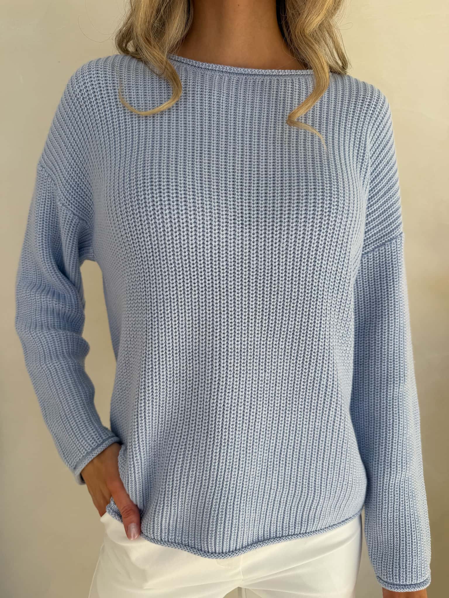 Tilly Knit - Powder Blue - Image 3