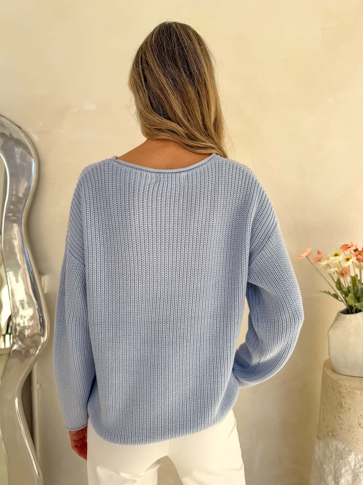 Tilly Knit - Powder Blue - Image 4