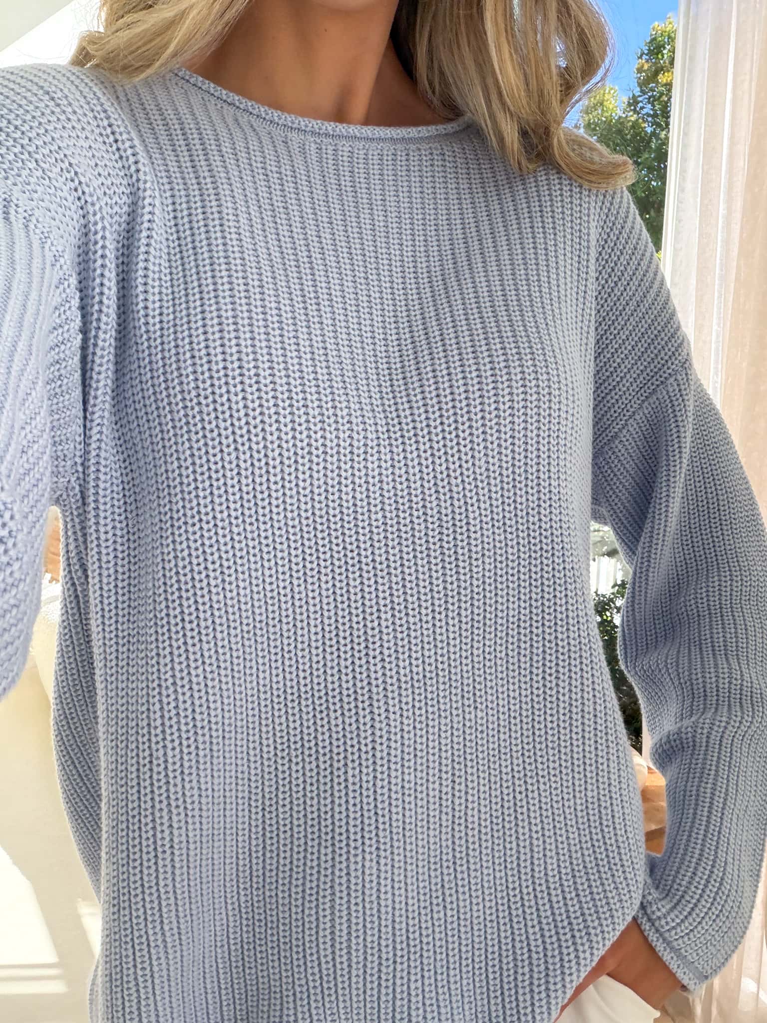 Tilly Knit - Powder Blue - Image 7